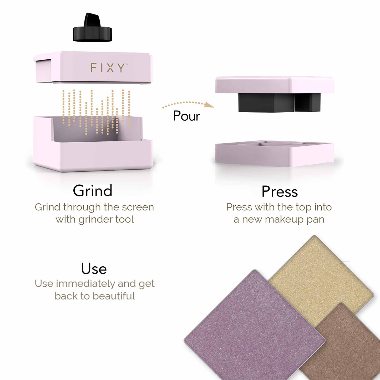 FIXY Makeup Repressing Kit (For Square Pans)