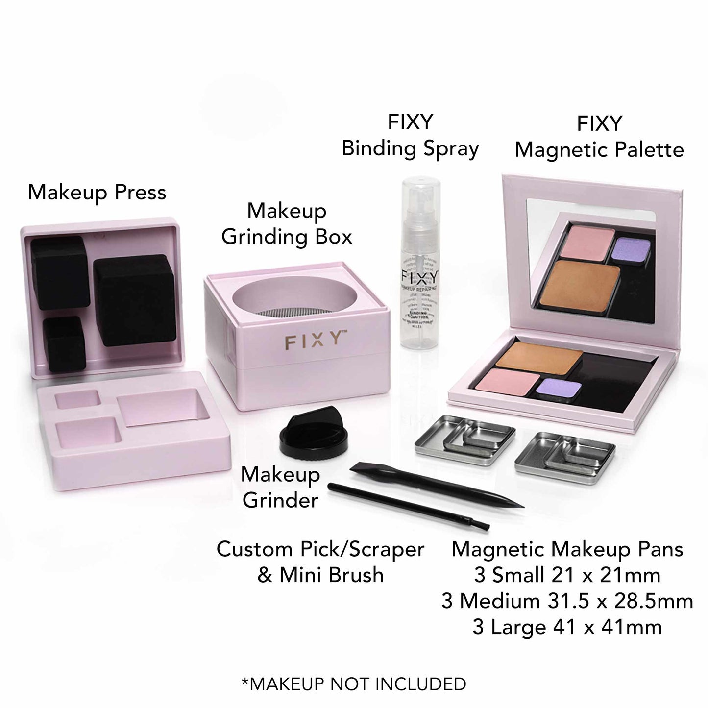 FIXY Makeup Repressing Kit (For Square Pans)