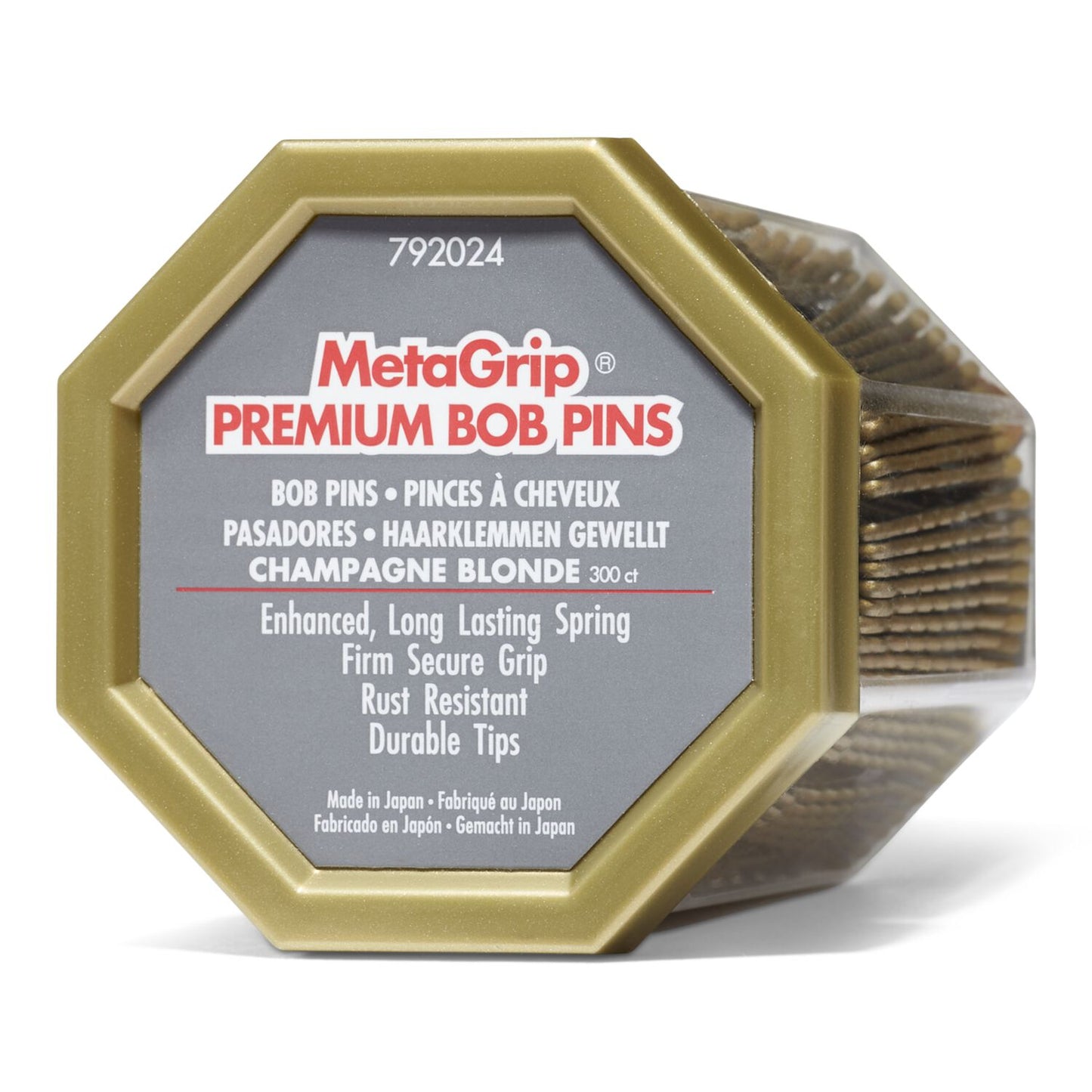 MetaGrip 300 Count Premium Bobby Pins