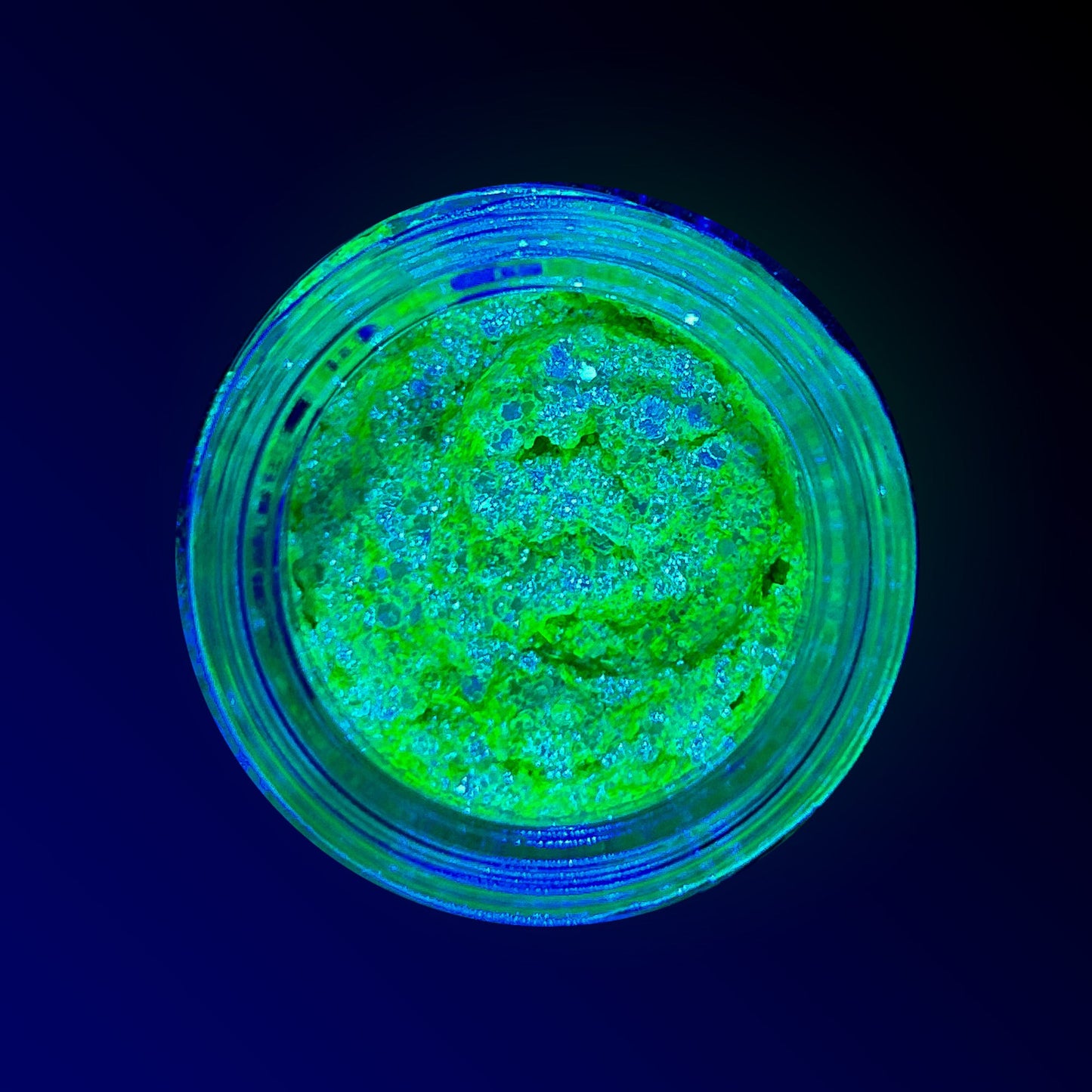 Glowjam® Cosmic UV Glitter Balm - PALMS SHEER