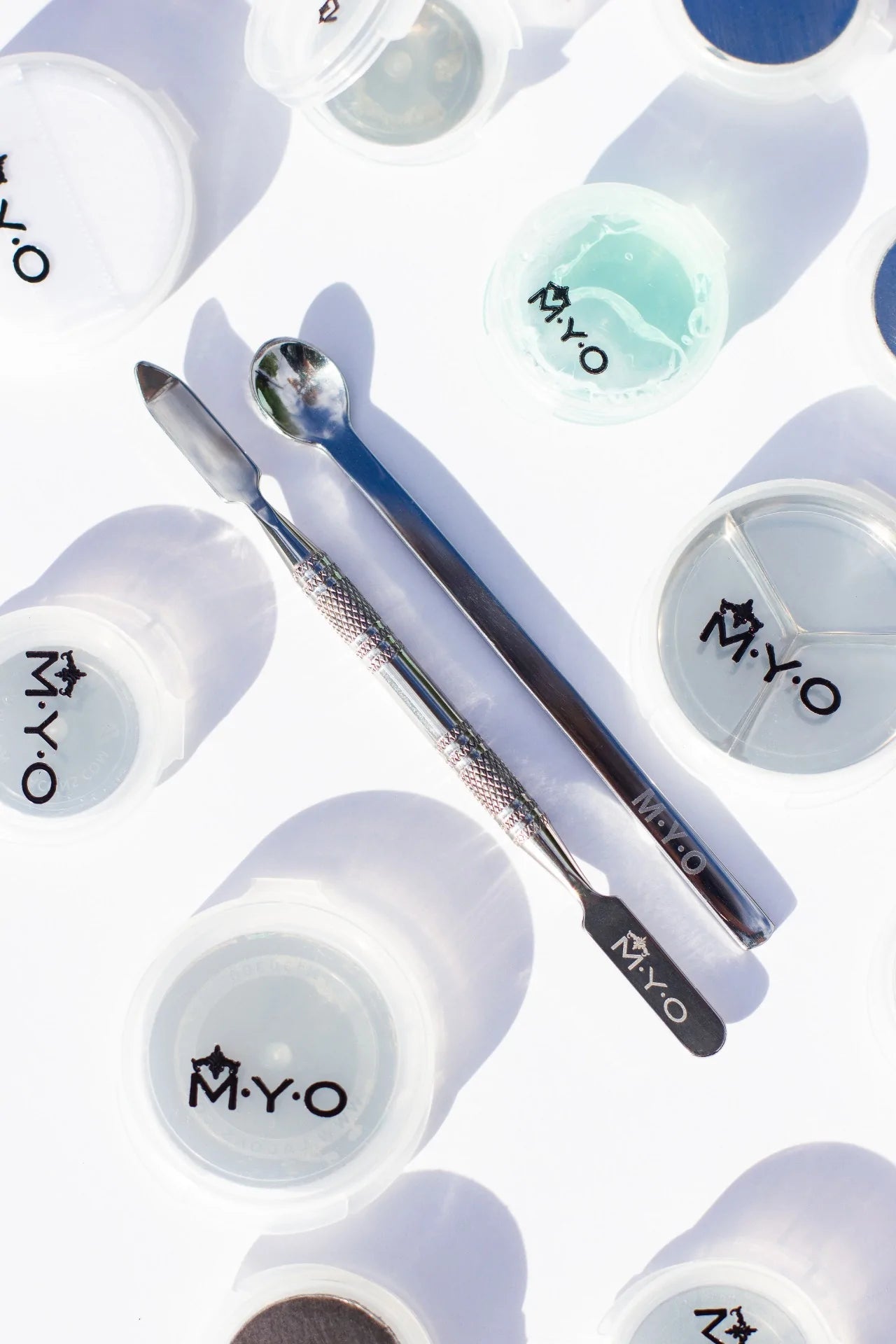 Stainless Steel Cosmetic Spoon