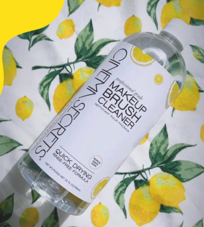 Tropical Lemon Makeup Brush Cleaner
