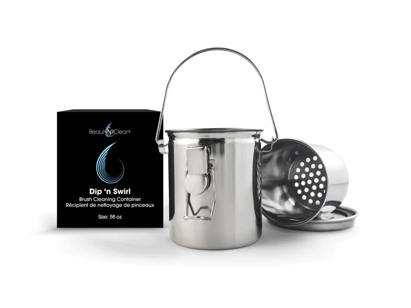 Dip 'n Swirl Brush Cleaning Tin
