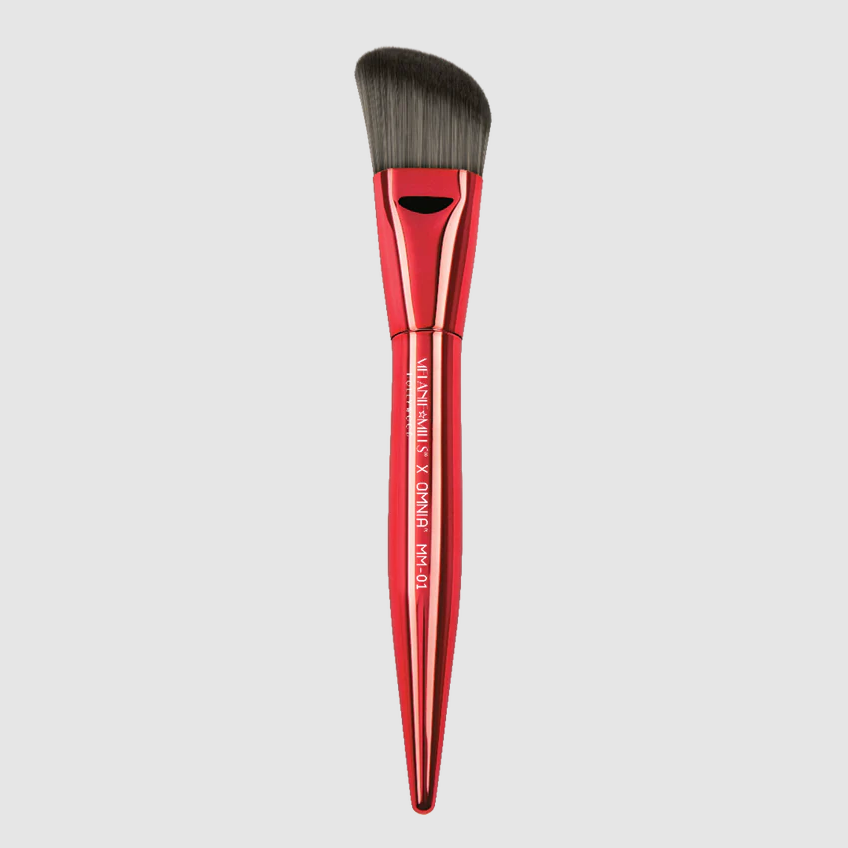 Angled Face & Body Makeup Brush