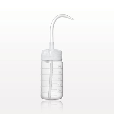 Clear Bottle with Curved Tip