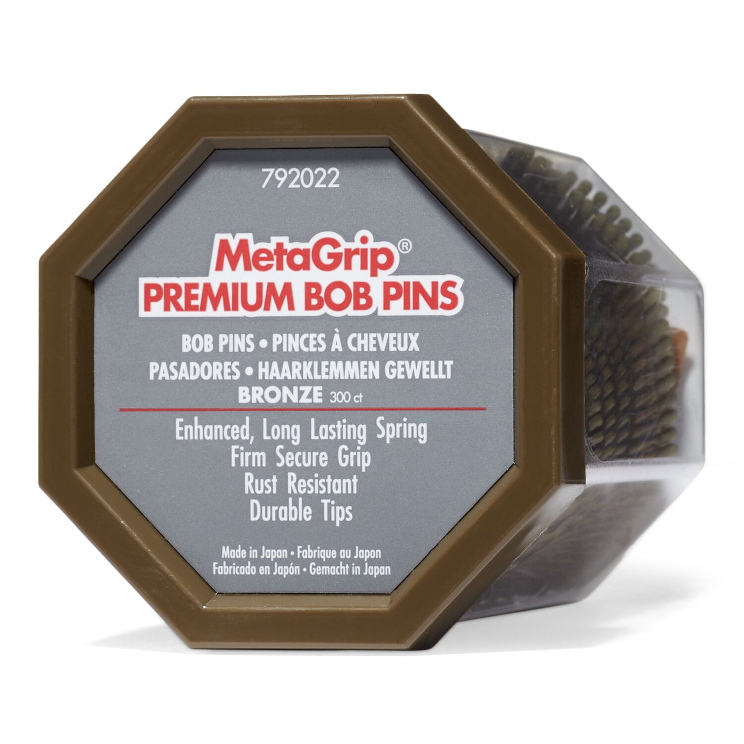 MetaGrip 300 Count Premium Bobby Pins