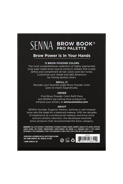 Brow Book® Professional Magnetic Palette